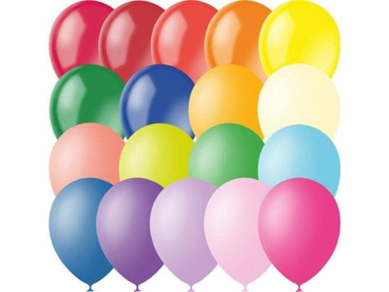 

Воздушные шарики / шары 10" (25 см) (Поштучно) без рисунков - Ассорти Декоратор, Разные цвета