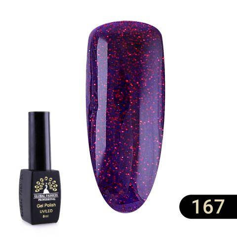 

Гель лак от Global Fashion Black Elite 8 ml 167