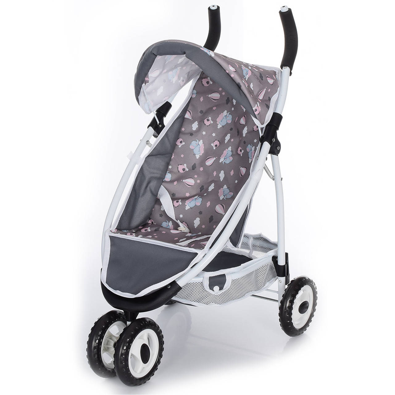 

Коляска для кукол (высота ручки 69 см) Doll Stroller 69030 Серый