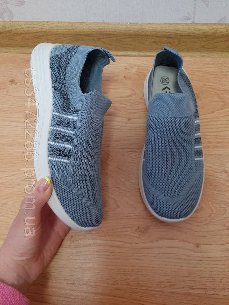 

Женские макасины сетка со шнурками, сирень.