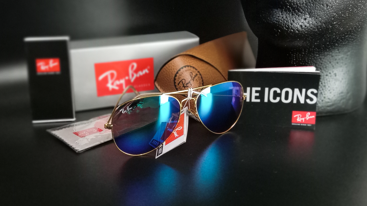 

Очки Ray Ban 3025 Aviator солнцезащитные женские мужские солнцезащитные очки, очки от солнца рей бен капельки, Желтый