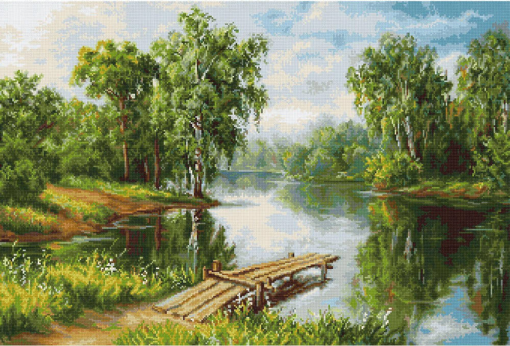 

Набор для вышивки гобелена Luca-S G548 Клёвое место