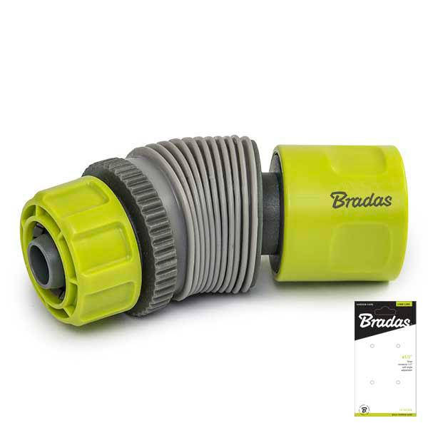 

Коннектор с регулировкой угла наклона на шланг BRADAS 1/2" LIME LINE (LE-02122K)