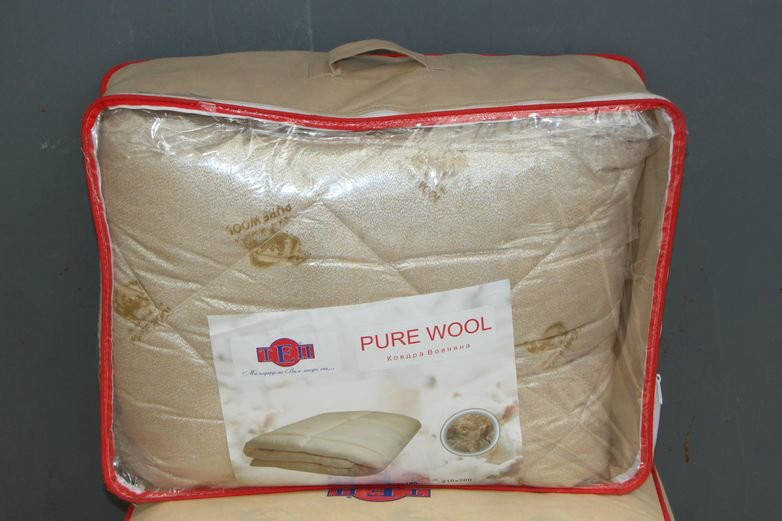 

Одеяло двуспальное из овчины "ТЕП" Pure Wool, Разные цвета