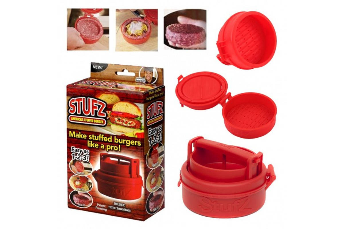 

Пресс для приготовления гамбургеров бургеров котлет Stufz Sliders