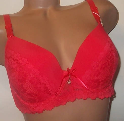 

Бюстгальтер Willa Bra 105Д на тонком поролоне лифчик красный