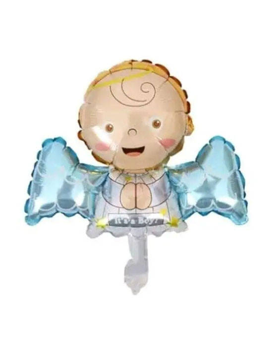 

Фольгированный шар мини фигура АНГЕЛ IT'S A BOY 34х40см(16"), Разные цвета