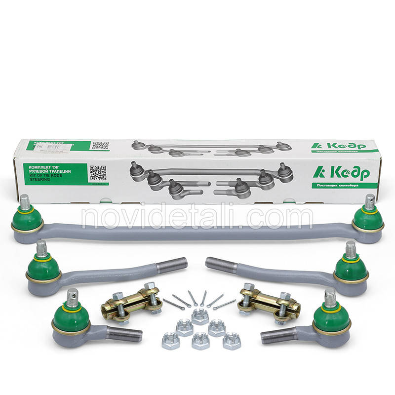 

Рулевая трапеция ВАЗ 2107 2106 2105 2104 2101 в сборе (рулевая тяга и наконечники) Кедр Триал-Спорт