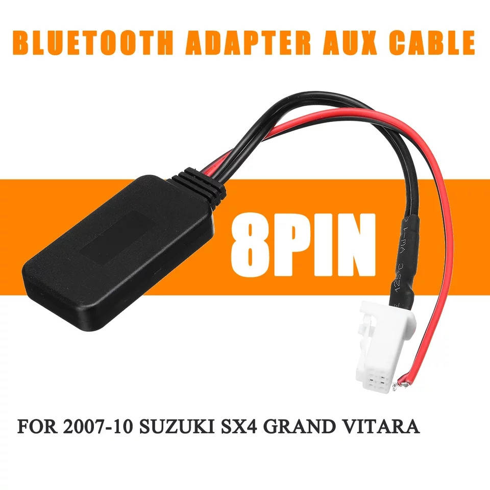 

Bluetooth 4.0 Aux блютуз адаптор Suzuki SX4 for Grand for Vitara 2007-2010 8pin