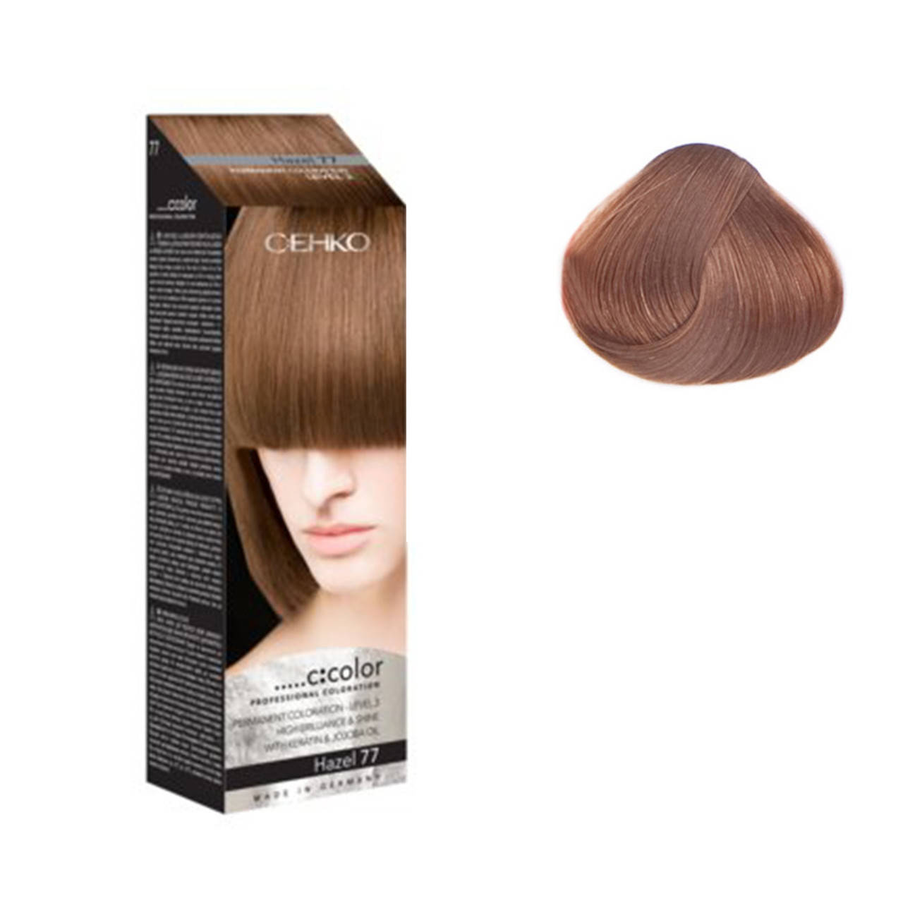 

Крем-краска C:EHKO С:COLOR 77 лесной орех 50+50+10 мл