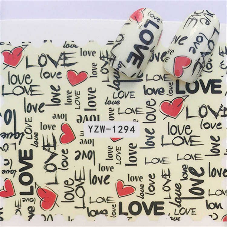 

Наклейки для ногтей (водные наклейки)