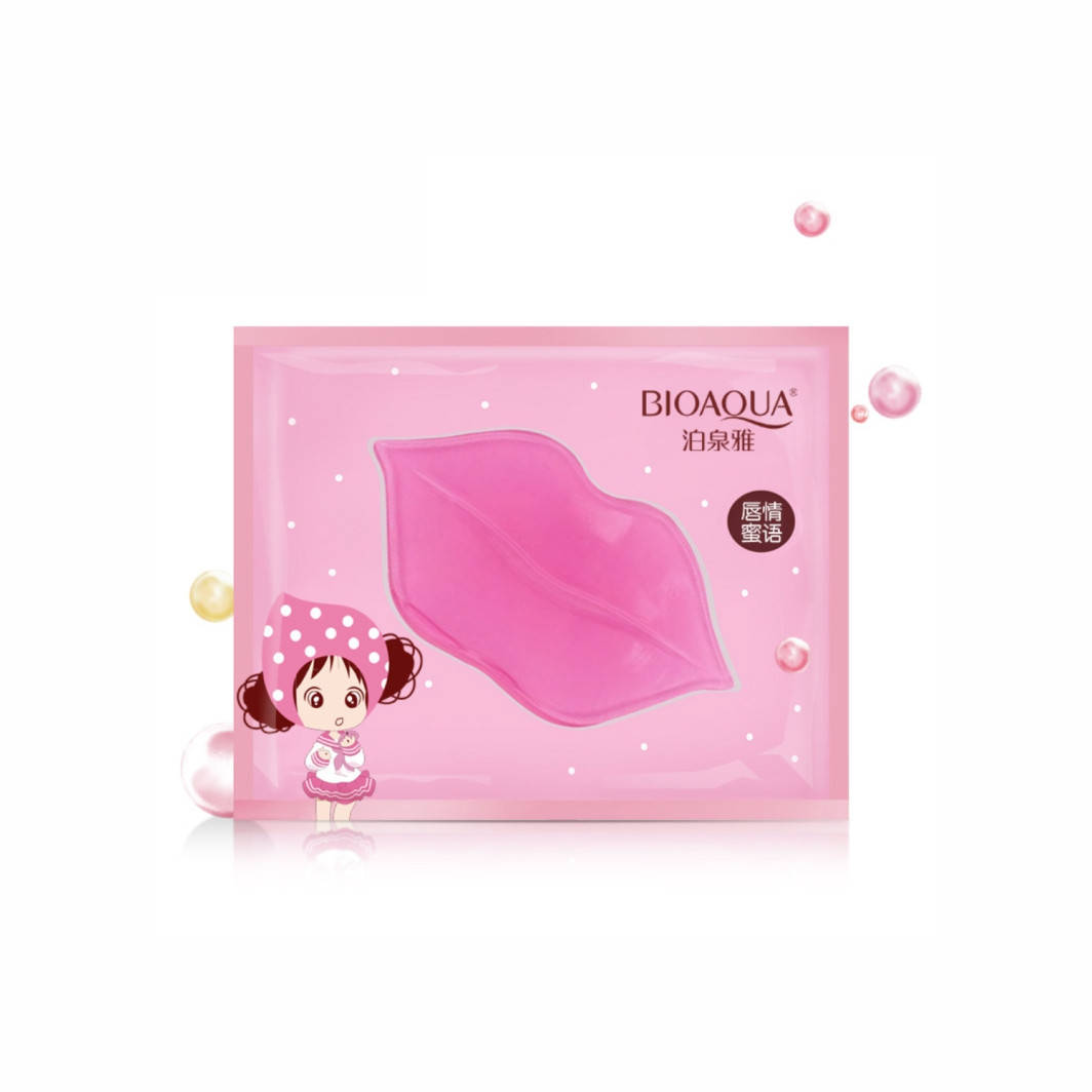 

Увлажняющая коллагеновая маска-патч для губ Bioaqua Lip Mask