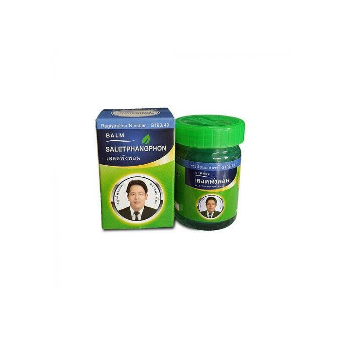 

Kongkaherb Saletphangphon Herbal Green Balm G198/49 (50g)Травяной зеленый бальзам