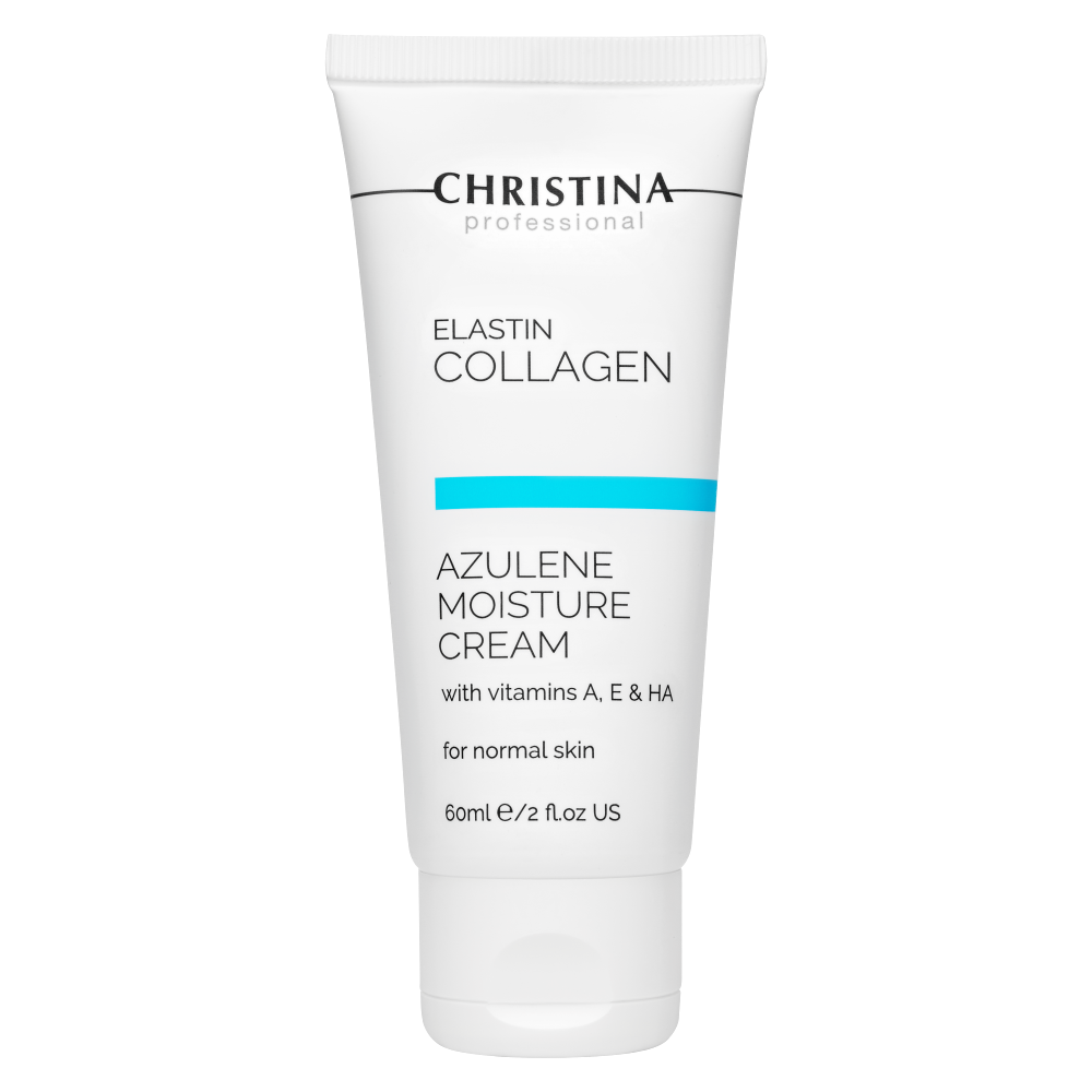 

Christina увлажняющий азуленовый крем с коллагеном и эластином для нормальной кожи 60ml