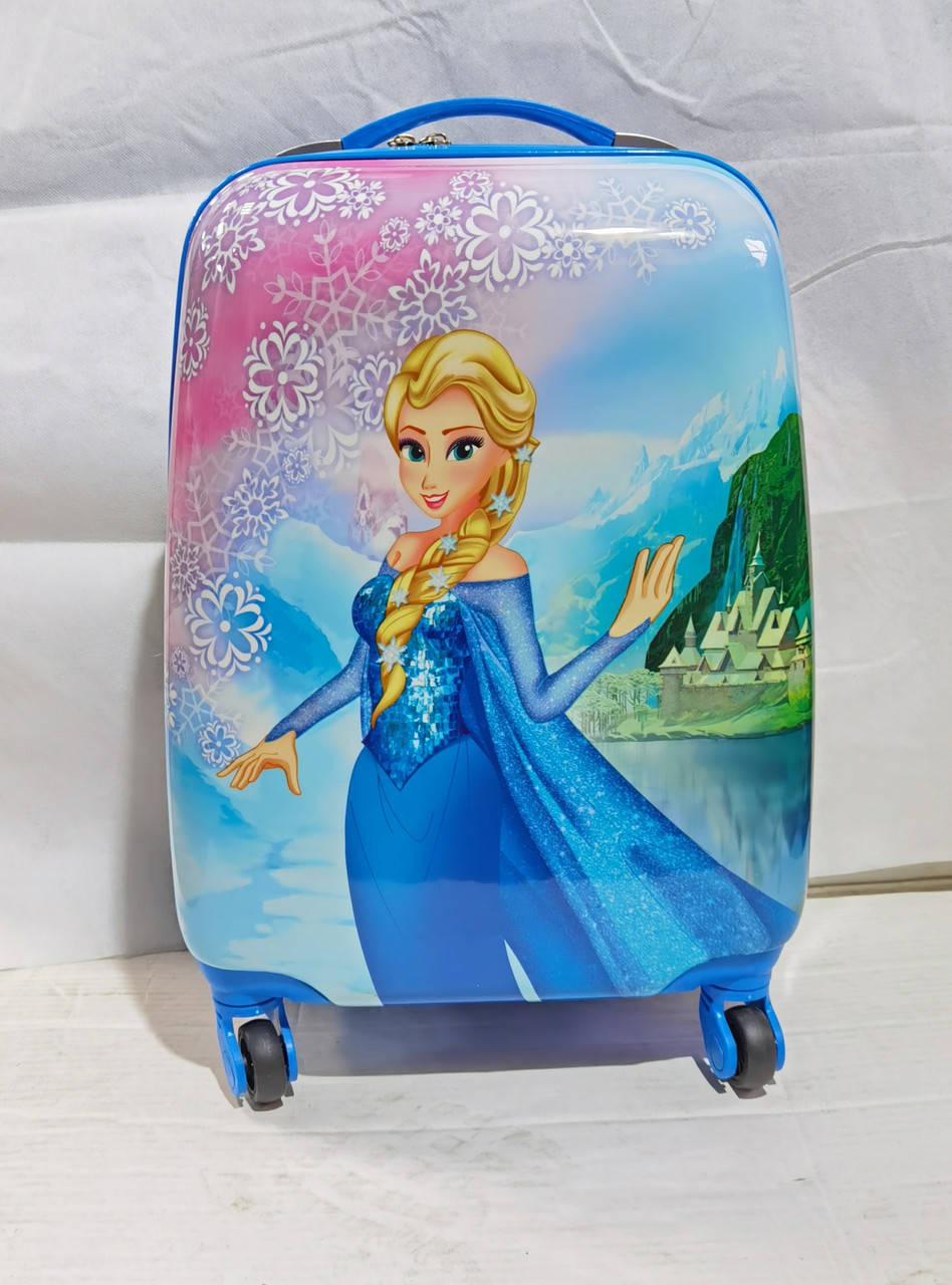 

Детский пластиковый чемодан Disney Холодное сердце, Эльза и Анна