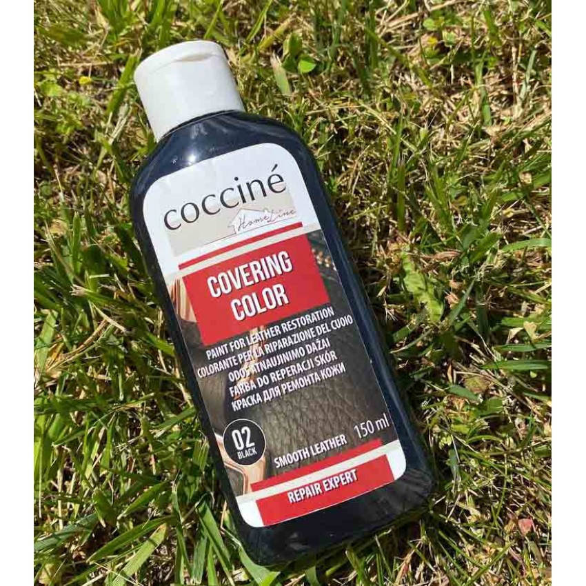 

Краска для восстановления кожи Coccine COVERING COLOR 150 мл черная 0535, Черный