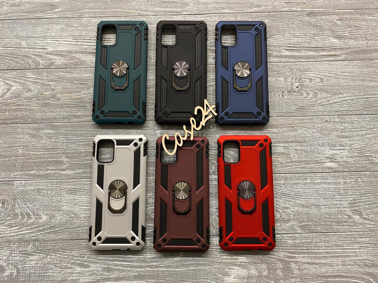 

PC + TPU чехол New armor для Samsung Galaxy A51 2020 (на самсунг а51), Разные цвета