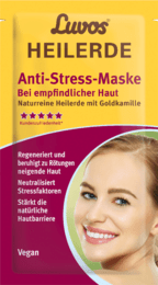 

Маска антистрессовая целебная земля,Luvos Heilerde Maske Heilerde Anti-Stress, 15 ml