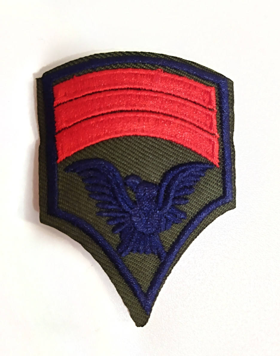 

Нашивка на одежду, термонаклейка в стиле милитари 65*45 мм