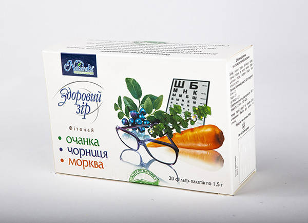 

Фиточай Здоровое зрение 20ф/п ТМ "Naturalis"