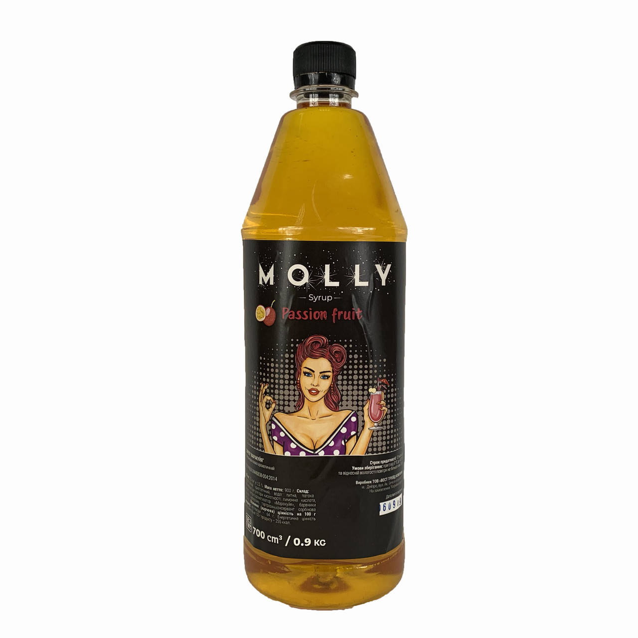 

Сироп MOLLY Маракуйя 1л