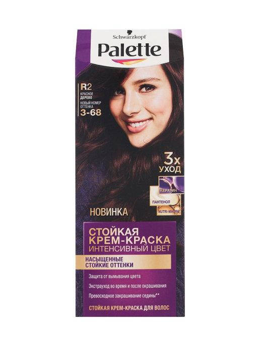 

Краска для волос Palette 3-68 (Красное дерево)