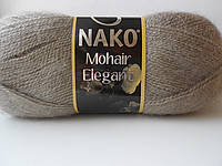 

Nako Mohair Eligant кофе № 4762 / Delicate 6139