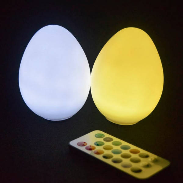 

Набор водонепроницаемых светодиодных светильников EGG79W на батарейках с пультом ДУ
