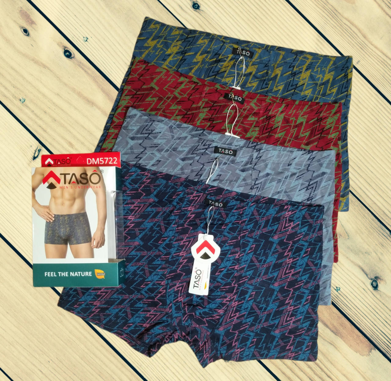 

Мужские трусы боксеры Taso модал Размер XL 2XL 3XL 4XL XXL