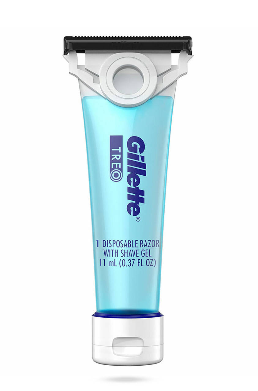

Станок для бритья Gillette Treo с встроенным гелем