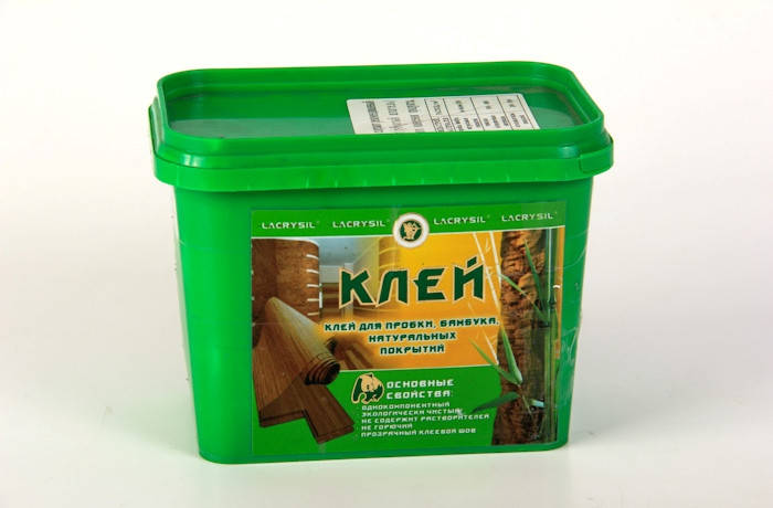 

Клей прозрачный LACRYSIL "ДЛЯ ПРОБКИ И БАМБУКА" контактный, 1кг