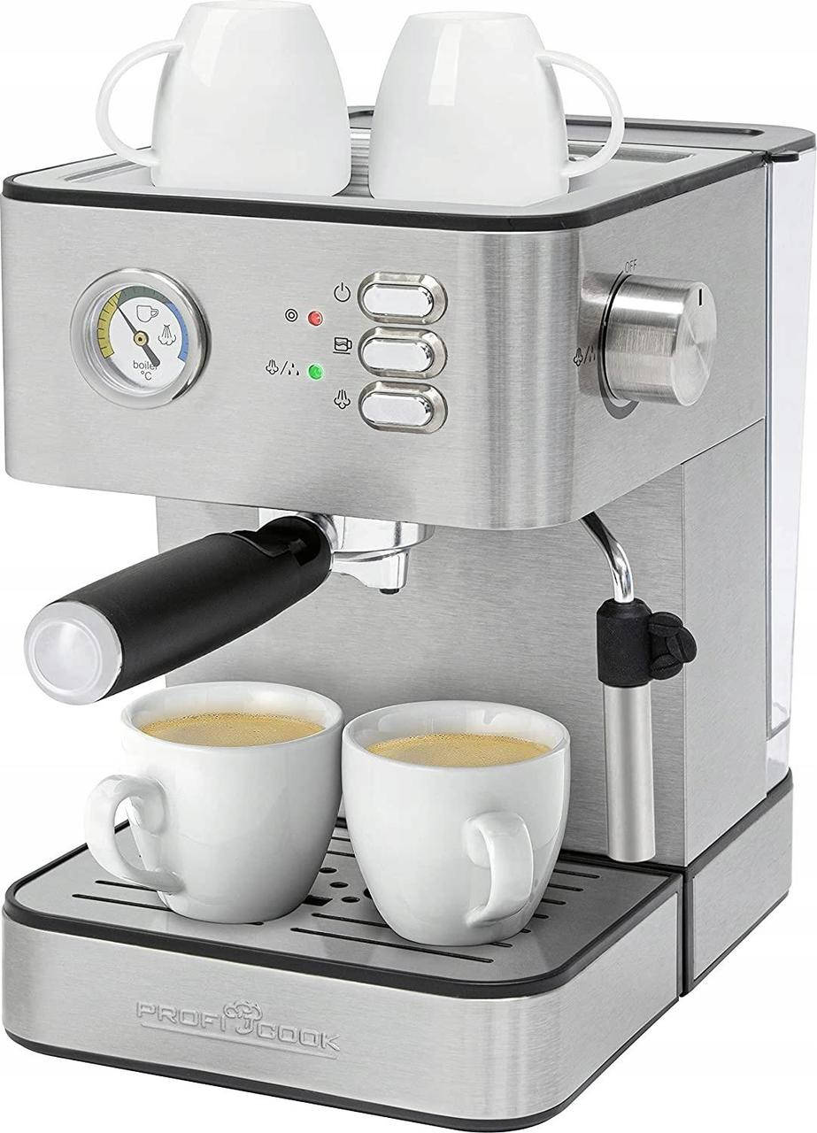 

Рожковая кофеварка эспрессо ProfiCook PC-ES 1209