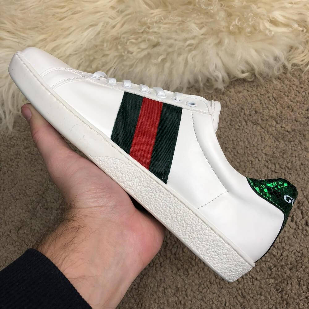

Кроссовки Gucci Web Sneaker White