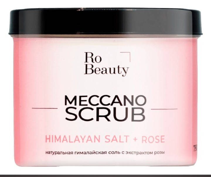 

Скраб с мерцанием Ro Beauty Meccano Scrub Himalayan Salt And Rose 790г В новом дизайне!!!