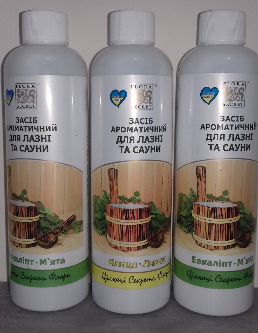 

Средство ароматическое для сауны и бани ЭВКАЛИПТ - МЯТА 250 ml
