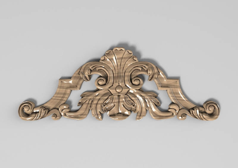 

Горизонтальный декор 2 для мебели - 220х80 мм