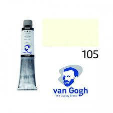 

Краска масляная Van Gogh (105) Белила титановые (на сафлоровом масле), 200 мл, Royal Talens