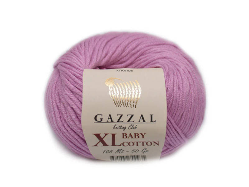 

Gazzal Baby Cotton XL, орхидея №3422, Сиреневый