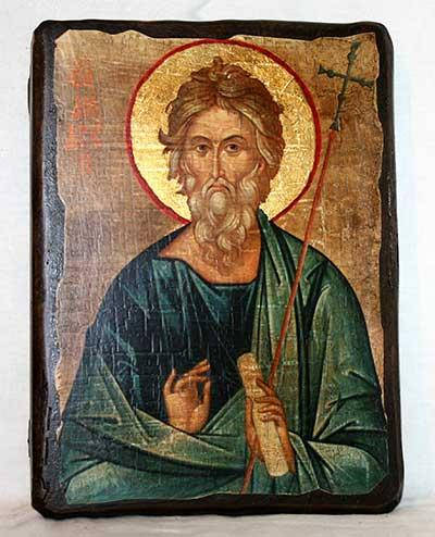 

Икона Апостол Андрей Первозванный