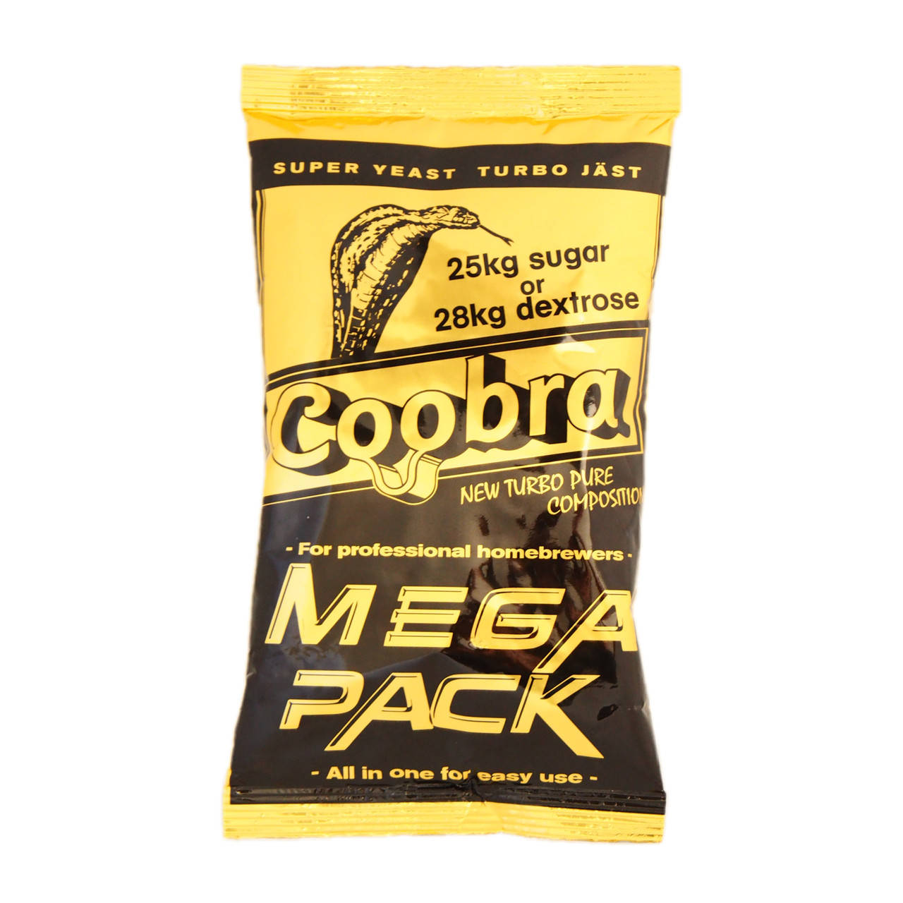 

Сухие турбо дрожжи Coobra Mega Pack 360грам