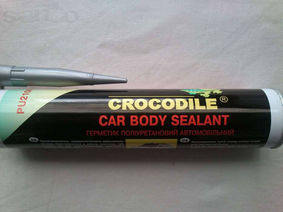 

Герметик полиуретановый Крокодил CROCODILE, черный, 310мл