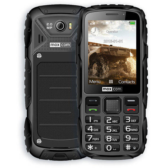 

Мобильный телефон Maxcom MM920 Black, Черный