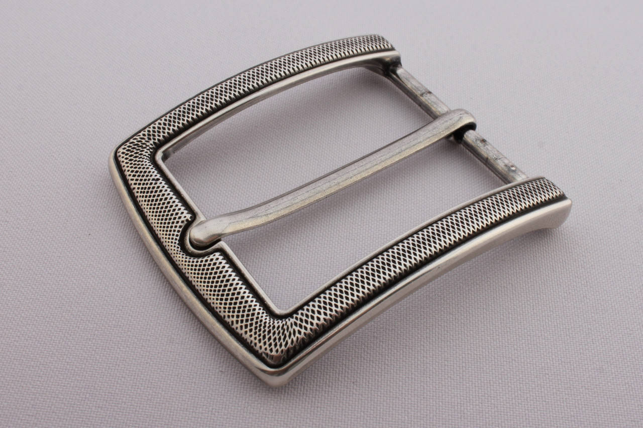 

Пряжка ременная IDAM, ширина - 40 мм, цвет - никель, артикул СК 5827