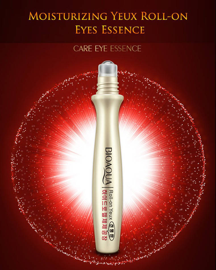 

Сыворотка для кожи вокруг глаз с гиалуроновой кислотой с роликом BIOAQUA Bright Eyes Essence (15г)