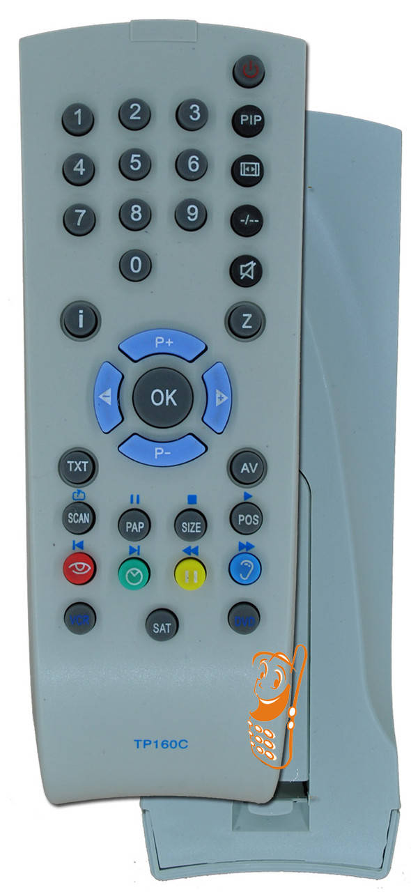 

Пульт Grundig TP-160C (SAT,VCR,DVD), Светло-серый