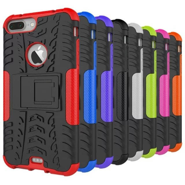 

PC + TPU чехол Armor для Apple iPhone 7 Plus / 8 Plus (8 цветов) зеленый