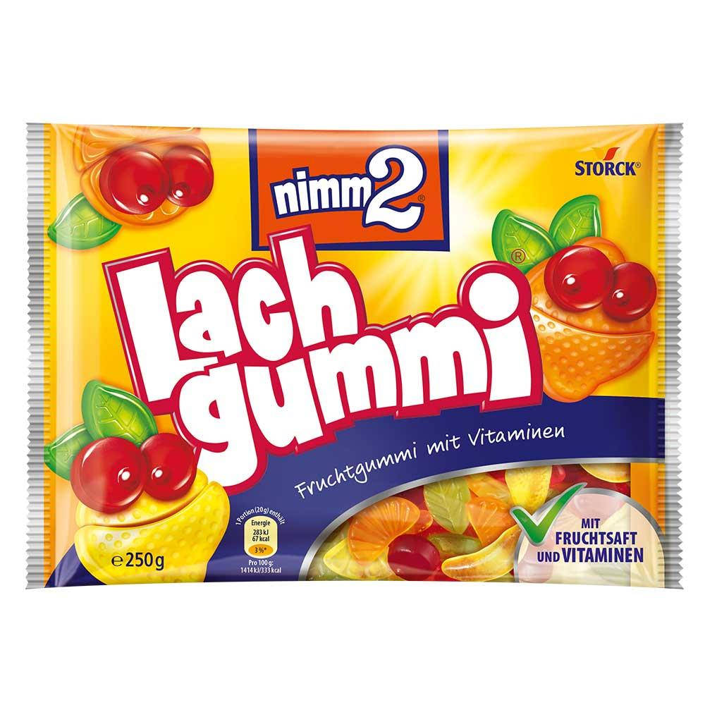

Lach Gummi Fruchtgummi Nimm2 250 g