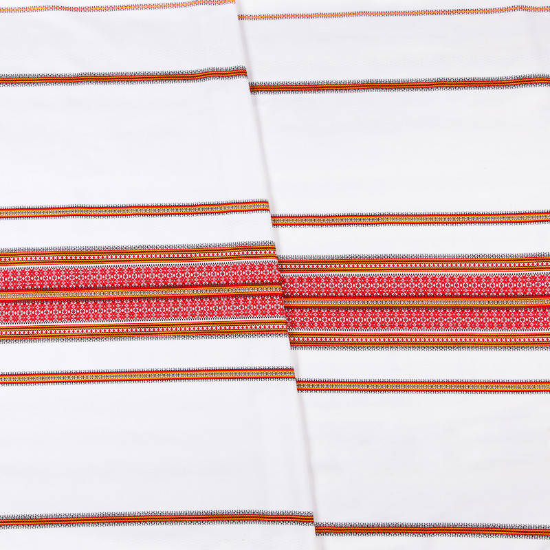 

Декоративная ткань с украинским орнаментом "Украина" ТД-68 (2/1)