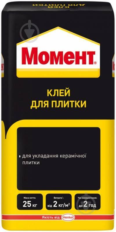 

Клей для плитки Момент 25 кг