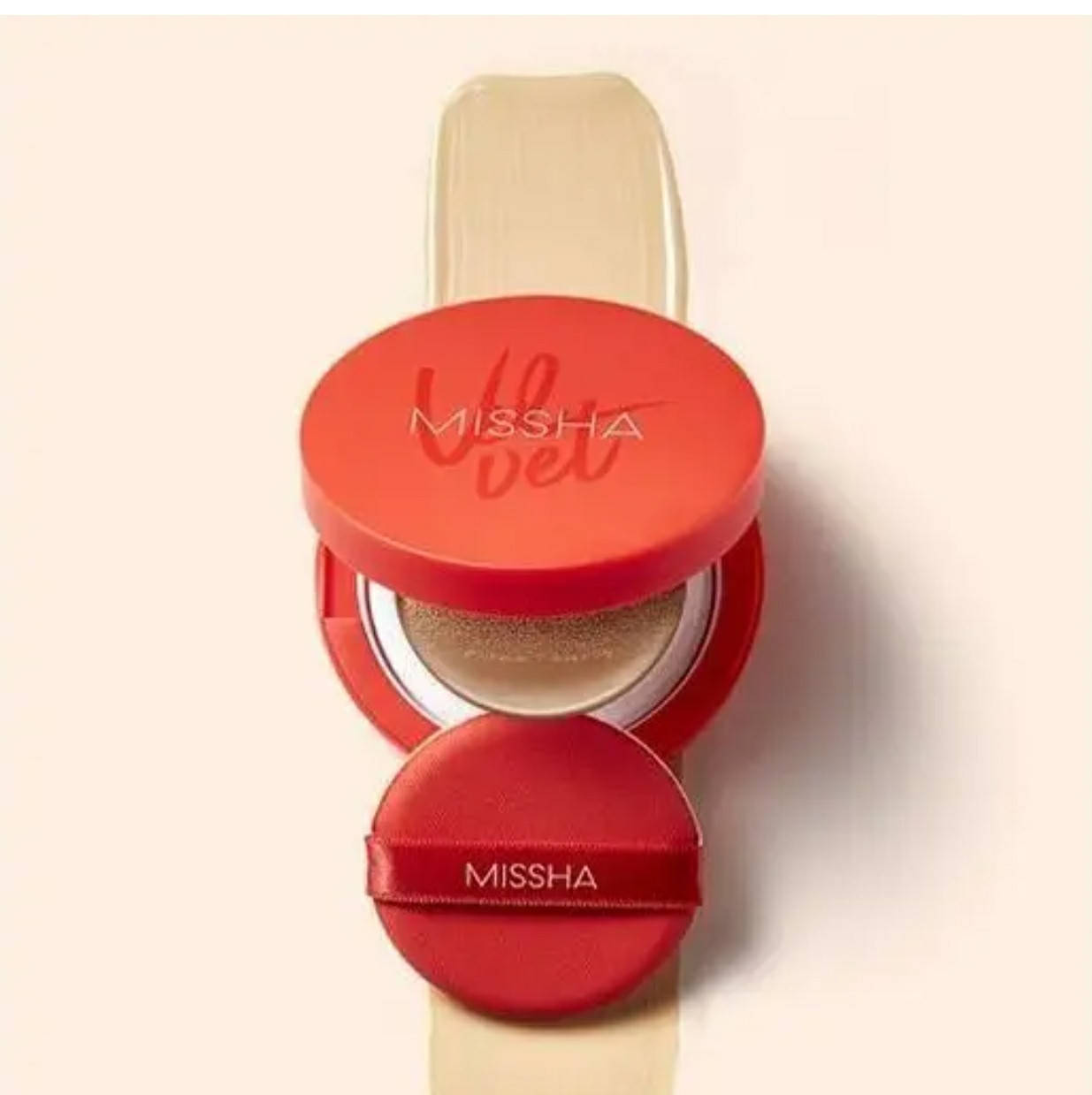 

Тональный крем-кушон Missha Velvet Finish Cushion SPF50+/PA+++, оттенок №23